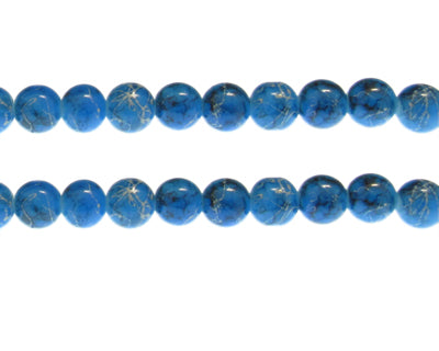 ABSTRACT Blue Sparkle 10mm