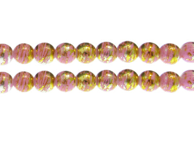 ABSTRACT Pink Yellow 10MM